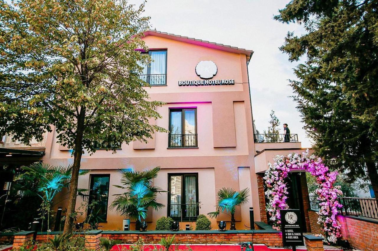 Rose Boutique Hotel Tirana Exteriör bild